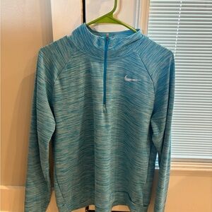 Nike Blue Quarter-Zip Pullover
